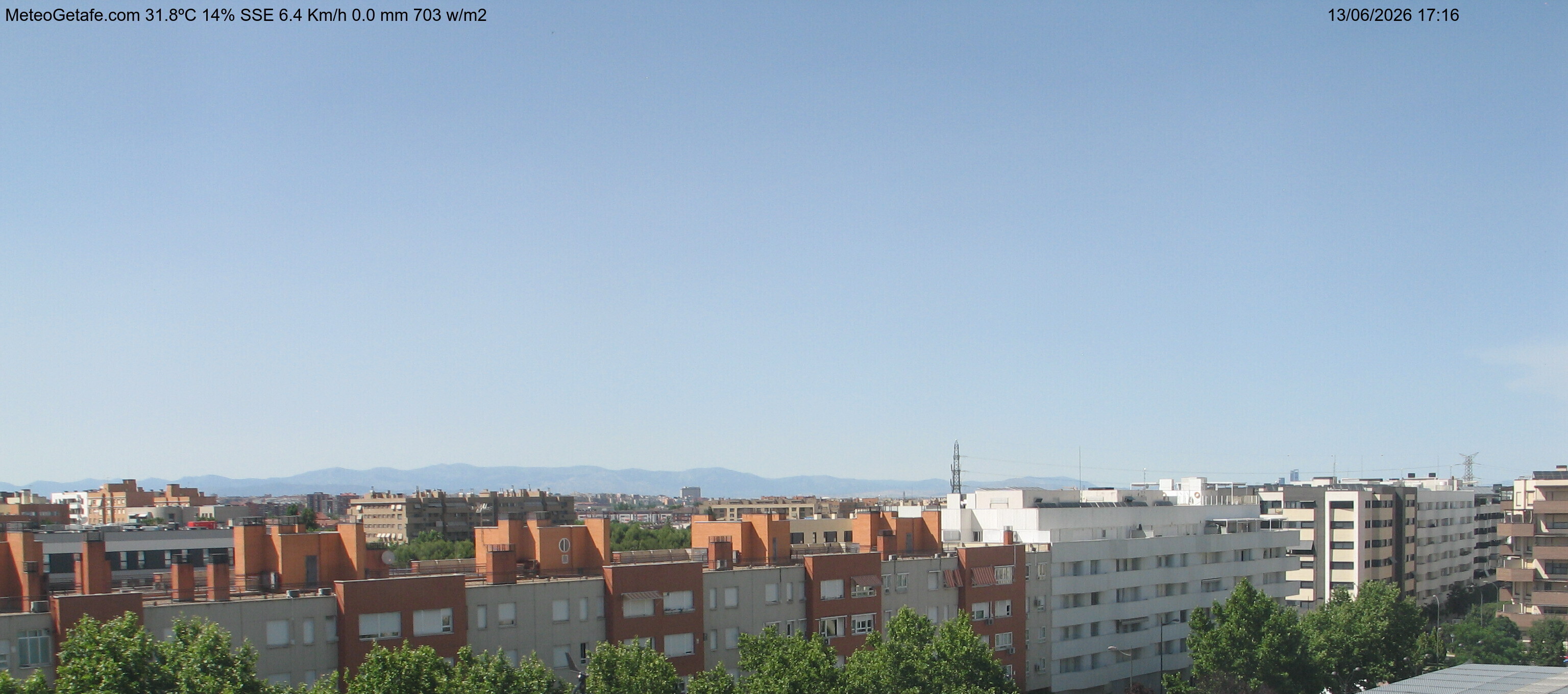 WebCam desde Getafe